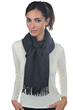 Baby Alpaca cashmere donna sciarpe foulard zak200 alpa antracite chine 200 x 35 cm